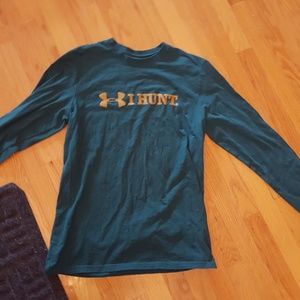 Under Armour green i hunt shirt mens sz s